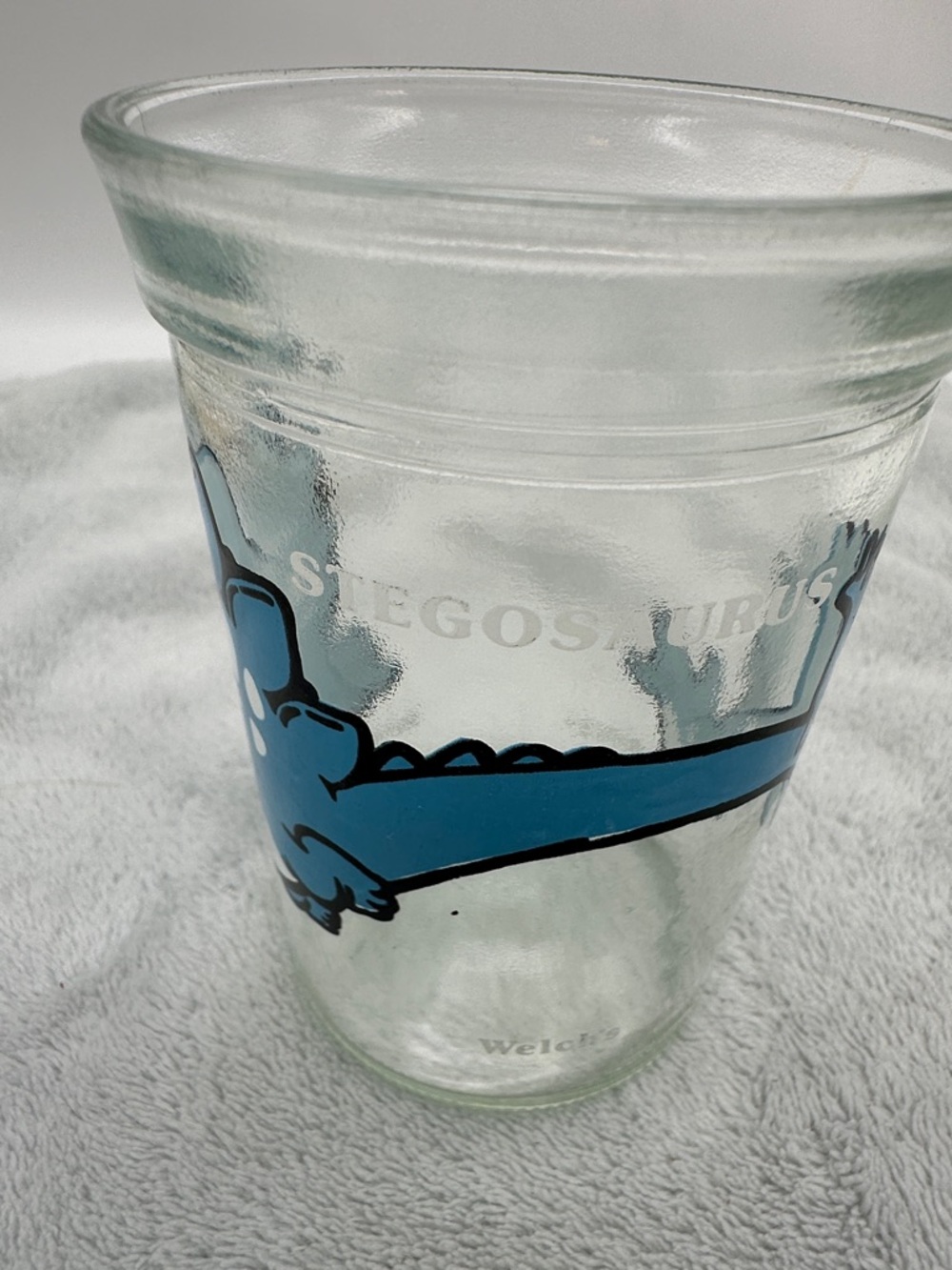 Vintage Welch’s Dinosaur Series 1988 Glass Tumbler Set-Jelly Glasses-Set of 2 - Picture 6 of 11
